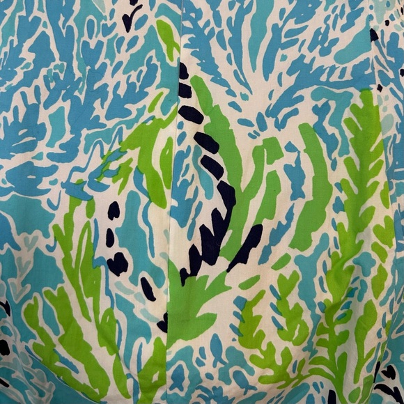 NWT Lilly Pulitzer Janice Shift Dress Spa Blue Let’s Cha Cha - Picture 7 of 8